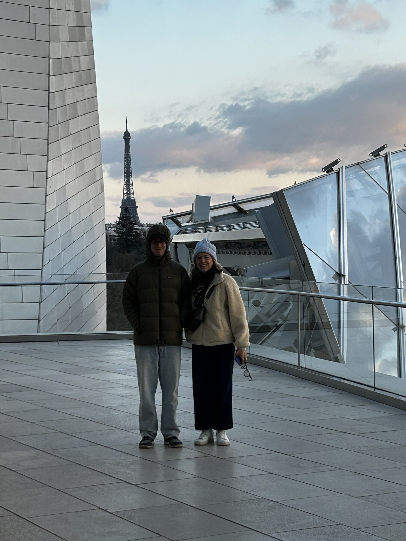 Fondation Louis Vuitton terrace