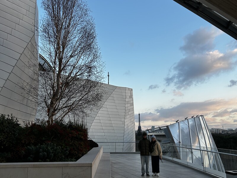 Fondation Louis Vuitton terrace