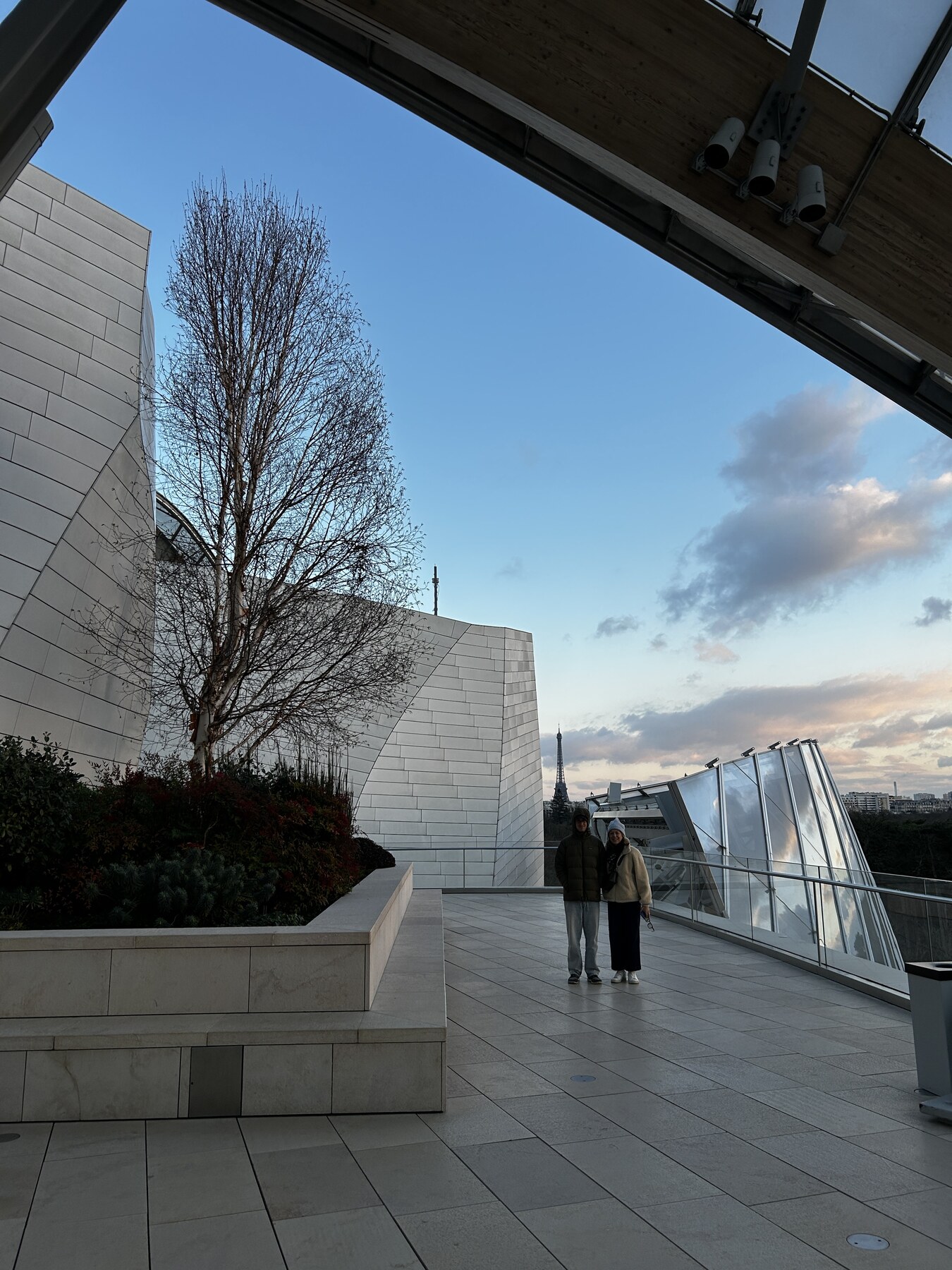 Fondation Louis Vuitton terrace