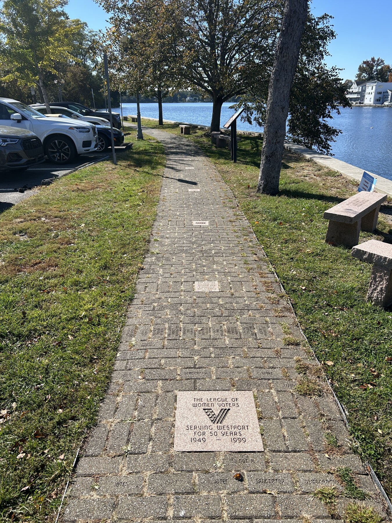 League of Women Voters commemorative plaque