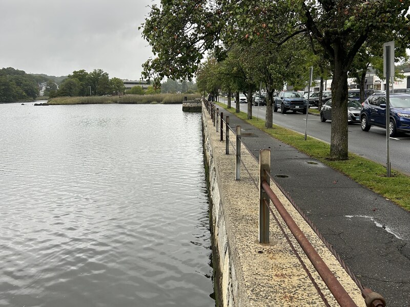 Waterfront walkway