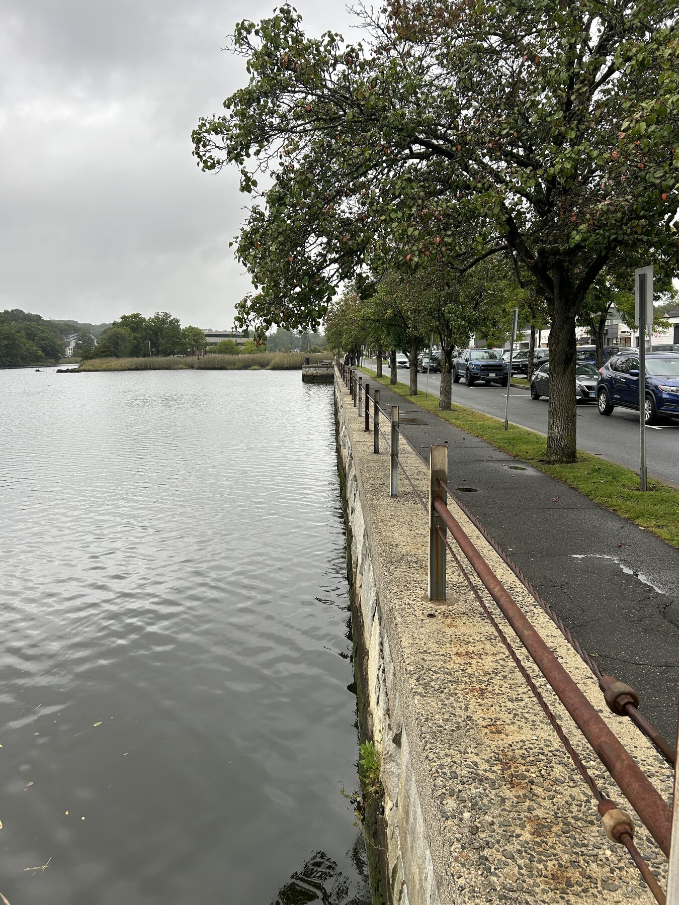 Waterfront walkway