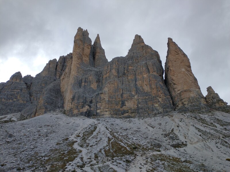 Jagged rock towers