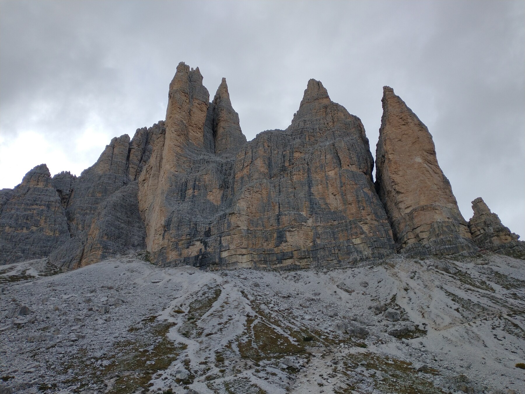 Jagged rock towers