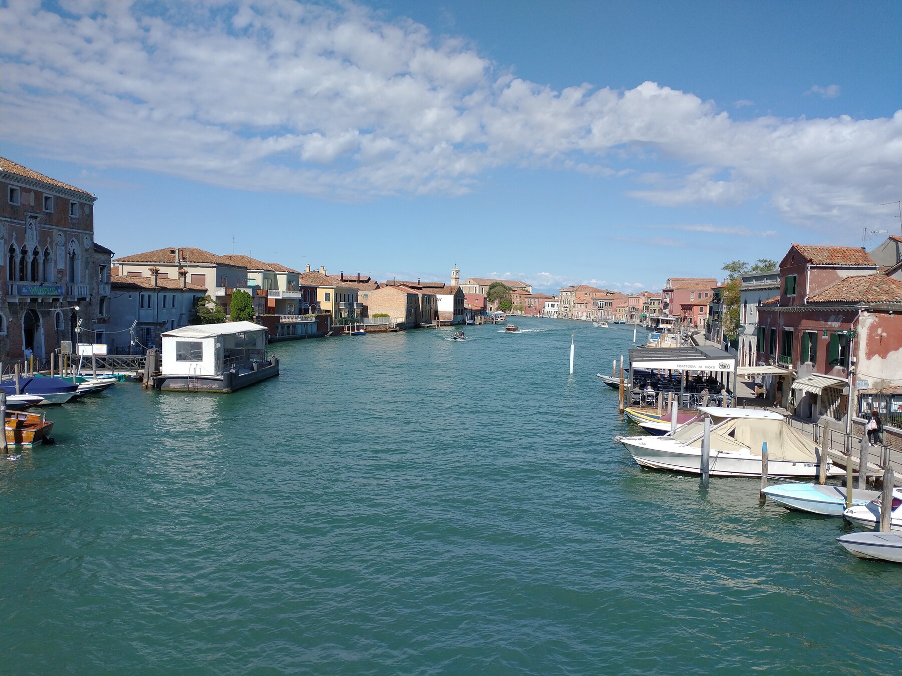 Venetian canal and waterfront buildings