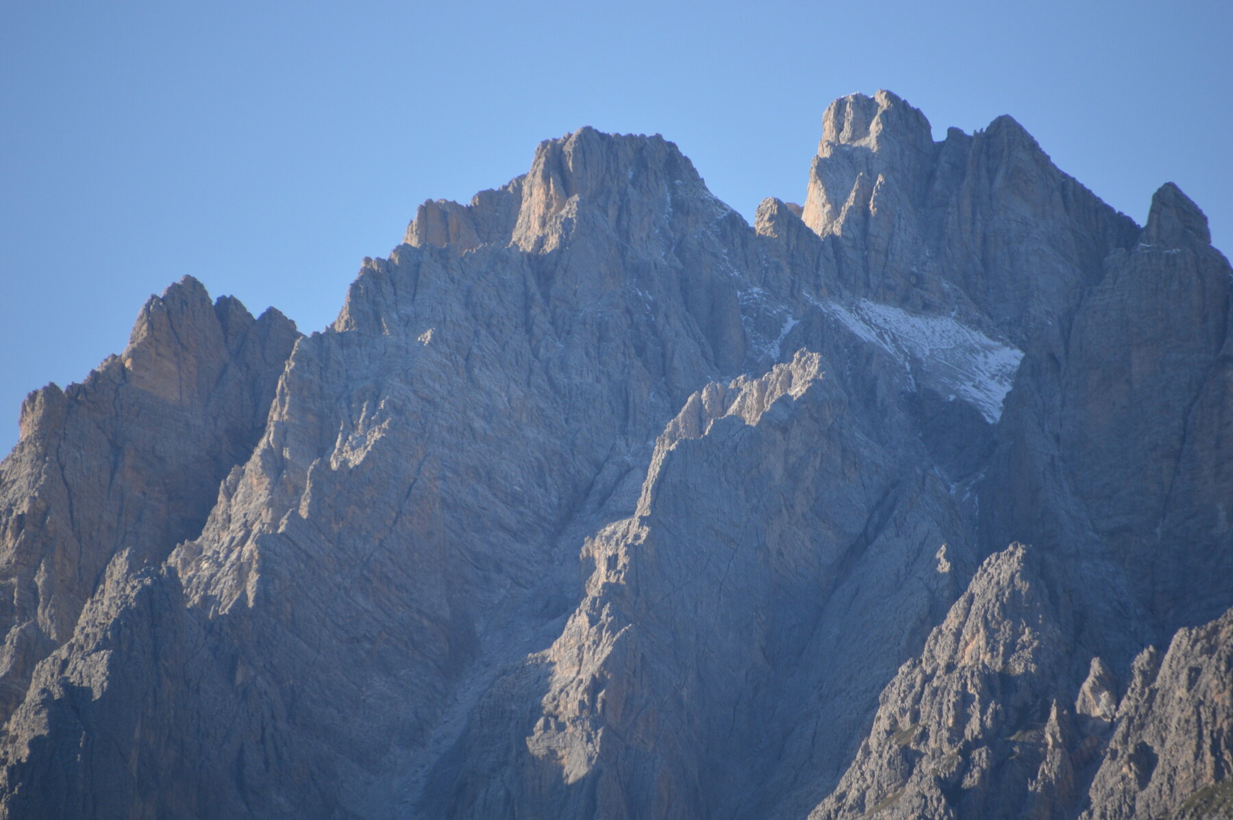 Dolomite mountains