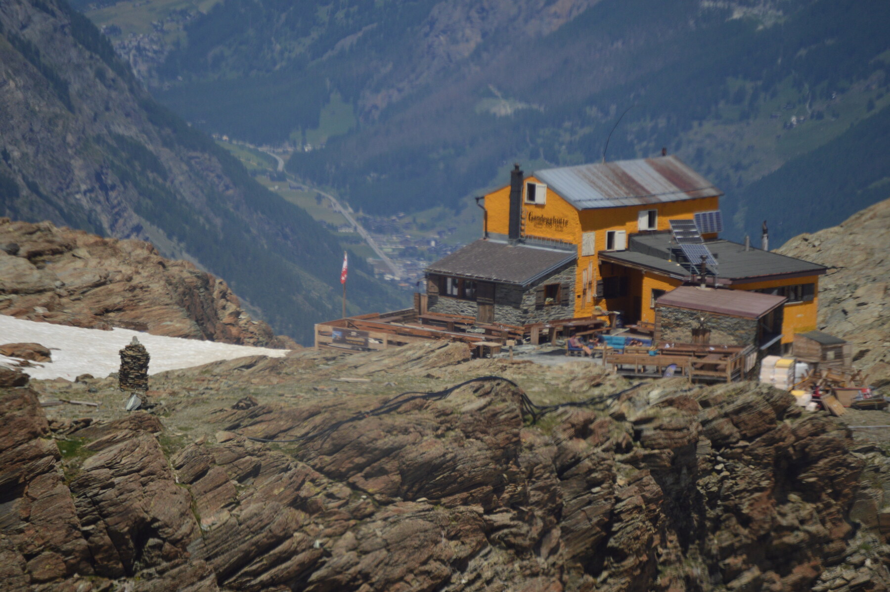 Gandegghütte mountain hut
